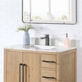 thumbnail image 4 of Altair Design Arbios 36" Modern Stone Vanity Top in Calacatta White, 4 of 7