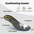 thumbnail image 5 of FitVille Wide Diabetic Shoes for Men Adjustable Walking Shoes for Elderly Diabetic Plantar Fasciitis Swollen Foot, 5 of 6