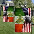 thumbnail image 7 of Celtic Trinity Irish American Flag THB3643Fv1 - Garden Flag (11.5" x 17.5"), 7 of 7