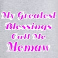 thumbnail image 3 of CafePress - My Greatest Blessings Call Me Memaw Women's Nights - Women's Nightshirt, 3 of 4