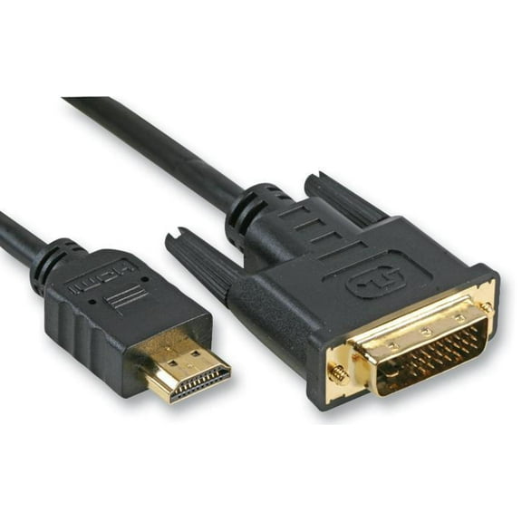 PRO SIGNAL - HDMI A Male to DVI-D Male Lead, 7.5m Black