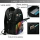 thumbnail image 4 of Balery Colorful Haired White Horse Mochila con carga USB para hombre y mujer - Mochila impermeable y antirrobo para portátil con puerto USB para viajes, trabajo, estudios y universidad, 4 of 7
