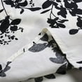 thumbnail image 3 of Camisas De Vestir Para Hombre Slim Fit Camisa de primavera y verano para hombre, camiseta hawaiana de manga larga, camiseta con estampado Floral , camiseta de trabajo con botones para la (Black, 3XL), 3 of 5