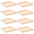 thumbnail image 4 of ColoMX Bandejas de madera para clasificar rompecabezas (8 unidades) - Clasificadores de rompecabezas de 9 cubos para almacenamiento - Bandeja para clasificar y almacenar accesorios para manualidades, 4 of 7