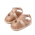 thumbnail image 2 of JSCDRPDWL Baby Girl Sandals Girls' Hollow Slippers for Toddlers Out Love First Walkers Toddler Princess Single Sandals Gift for A 4 Year Old Girl Regalos Para Ni?As De 4 A?Os Boys Size 2 Shoes Boys, 2 of 6
