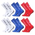 thumbnail image 1 of Calcetines 6 pares de calcetines deportivos para correr al aire libre, calcetines elásticos, calcetines atléticos de fútbol, calcetines antideslizantes con empuñaduras, 1 of 7