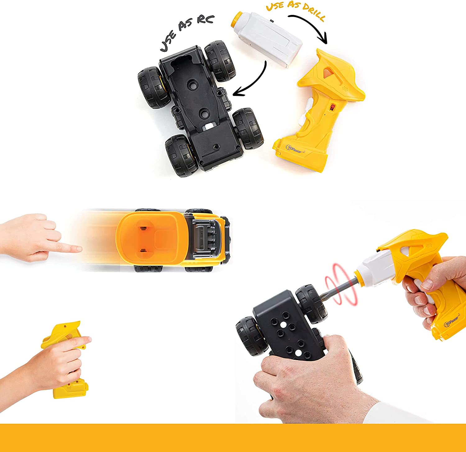 Dollar Deal | Construction Toys Building Take Apart Toys With Electric Drill - image 5 of 12