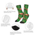 thumbnail image 3 of Uemuo Flamingo Printed Kids Boys Socks Seamless Crew Socks Crazy Funny Athletic Sport Socks for Children, 3 of 6