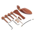 thumbnail image 4 of Kit De Piezas De Violín, Piezas De Violín De Madera De Azufaifo Con Cordal ChinRest, Endpin Y Más Para Guitarra 4/4 Ccdes Otros, 4 of 8