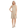 thumbnail image 6 of Time and Tru Women's Sleeveless Knit Swing Dress, Sizes XS-XXXL, 6 of 6
