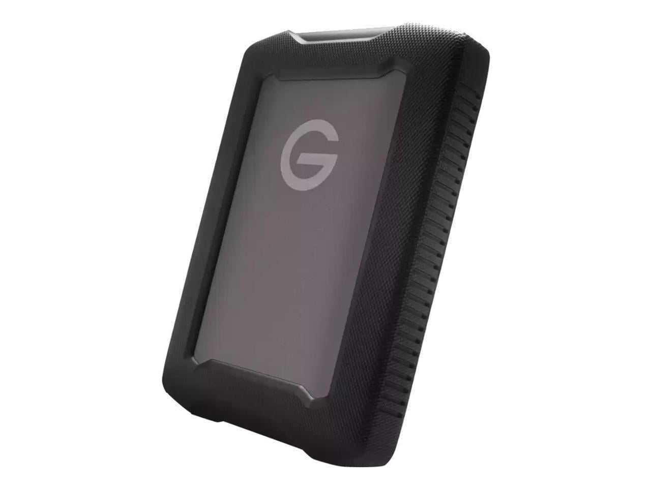 SanDisk Professional G-DRIVE ArmorATD SDPH81G-002T-GBAND 2 TB Portable Rugged Hard Drive - 2.5" External - Aluminum