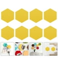 thumbnail image 3 of 10pcs Felt Acoustic Panels Hexagon Sound Panels For Recording Studio Memo Board, 3 of 8