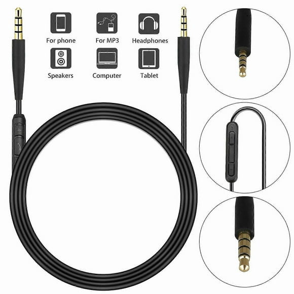 Cable de audio de repuesto para auriculares Bose Soundtrue/Soundlink Bose OE 2 s202412247610