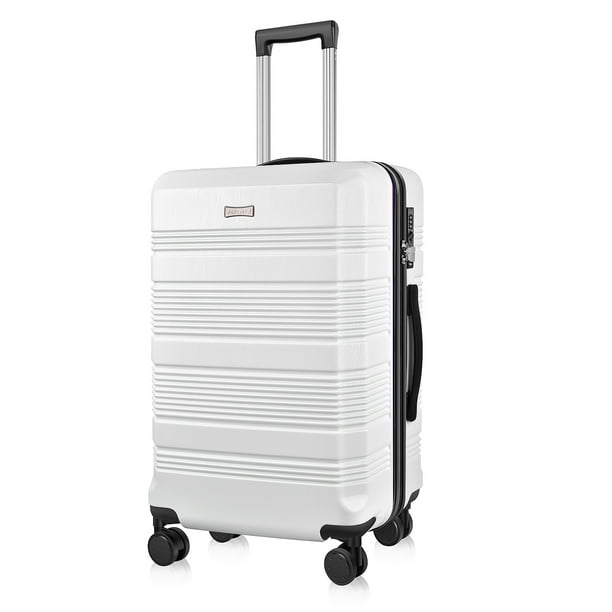 JZRTravel Hardside Carry On Luggage, Suitcase with Spinner Wheels TSA