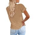 thumbnail image 3 of Sherrylily Women Short Sleeve Shirts Loose Casual Summer Basic Tops Fashion Tee, 3 of 3