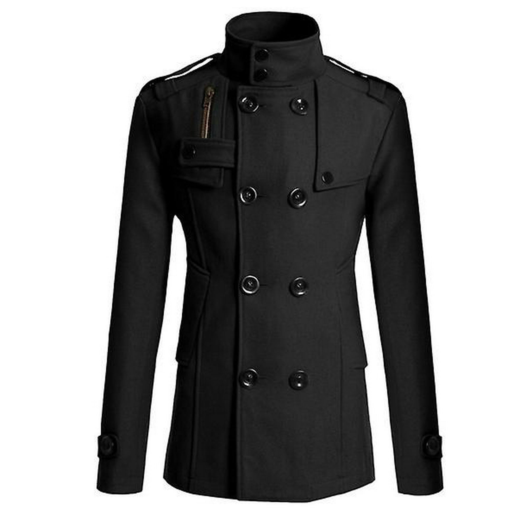 Short trench jacket mens deals