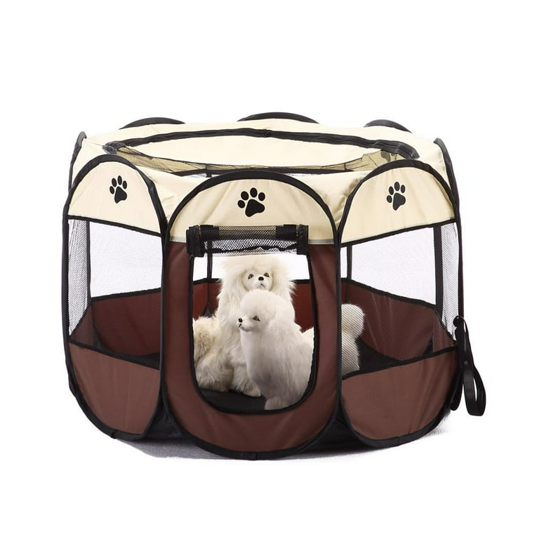 FANCY Large Medium Sizes Puppy Friendly Safety Soft Zone Kennel Fence Cage Walmart
