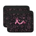 thumbnail image 6 of COEQINE Breast Cancer Wheelchair Armrest Pads Pink Ribbon Chair Armrest Cushion 2 Piece Wheelchair Accessories Drive Wheelchair Arm Rest Cushions for Women Gifts for Women Friends, 6 of 7