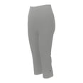thumbnail image 7 of CHENHANN Women Capri Leggings 2026 Casual Button Design Knee Length Crop Trousers Summer Women Capri Pants Women'S Casual Pants & Capris Grey Capri Pants For Women, 7 of 7
