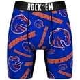 thumbnail image 2 of Men's Rock Em Socks  Boise State Broncos All-Over Underwear and Crew Socks Combo Pack, 2 of 3