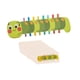 thumbnail image 5 of Madera Caterpillar Color Juguetes a juego Herramienta de aprendizaje de madera Juguetes Aprendizaje Matrimonio Color de juego para niños de cump, 5 of 9
