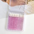 thumbnail image 2 of Beauos Disposable Makeup Brush, Eyeliner & Shadow Precision Tool, Sanitary Lip Liner Applicator, 10-Pack Travel Kit, 2 of 4