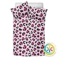 thumbnail image 4 of Juego de cama de leopardo rosa, 4 of 9