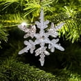 thumbnail image 4 of Colgantes de nieve, letreros colgantes para de Navidad, adornos navideños, adornos navideños para el hogar, familia, cocina, fiesta de Estilo F, 4 of 8