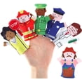 thumbnail image 6 of Betterline Happy Helpers Multi-Character Finger Puppets with E-Book, 12-Piece Set, 6 of 9