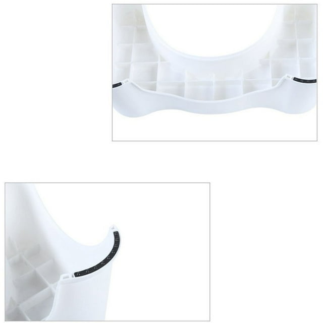 Plastic Toilet Stool Padded Step Stool PP Single Product For Adult Strong Bearing Capacity Step Stool