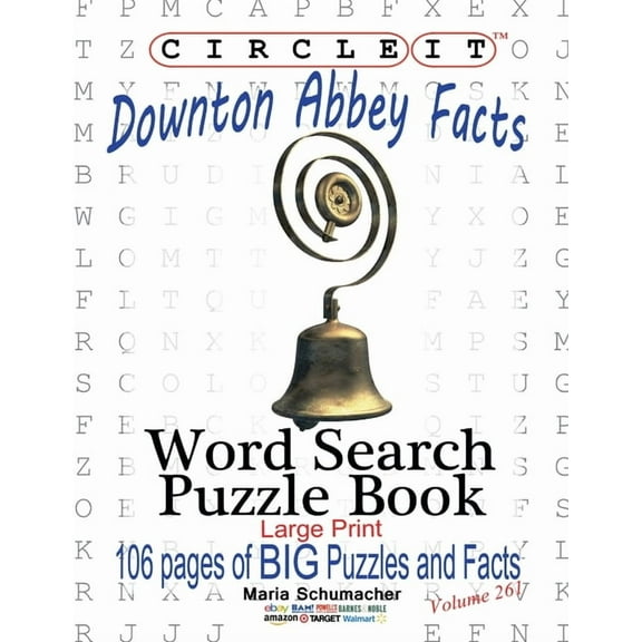 Circle It, Downton Abbey Facts, Word Search, Puzzle Book, (Paperback)
