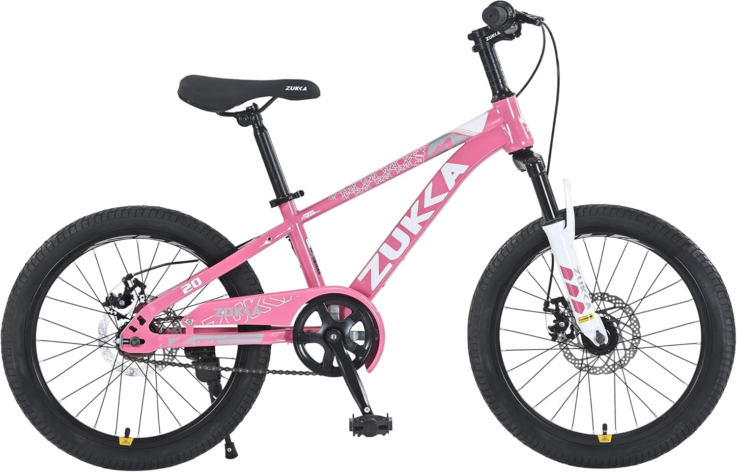 Ambifirner 20 Inch Mountain Bike Dual Disc Brake with Suspension Fork Steel Frame All-Terrain Bicycle​​