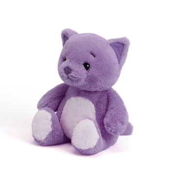 Warmies Cute Cat Stuffed Animal, Microwavable Heated Plushie and Weighted Soft Plush Toy