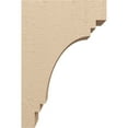 thumbnail image 3 of 10"W x 20"D x 30"H Classic Pescadero Rough Cedar Woodgrain TimberThane Corbel, Primed Tan, 3 of 6