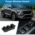 thumbnail image 2 of Interruptor de ventana eléctrica único para el lado del conductor delantero para Hyundai Creta 2017-2019 Negro, 2 of 7