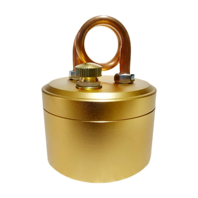 Quemador de alcohol Zulema ligero y mini para barbacoa Oro