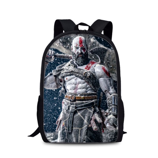 Mochila Kids School Kids de Nylon de Gods Of Wars, 28 x 13 x 44 cm