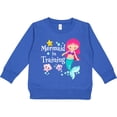 thumbnail image 2 of Inktastic Mermaid in Training Toddler Sweatshirt, 2 of 4