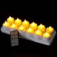 thumbnail image 3 of Vela decorativa para el día de Navidad, luz LED recargable, luz de cera para té, diseño de confesión de boda, bar, restaurante, 3 of 6