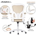 thumbnail image 3 of Silla de Escritorio Premium Ergonómica Modelo Cosmo Beige, 3 of 6