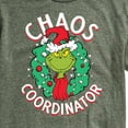 thumbnail image 3 of Dr. Seuss - Grinch Chaos Coordinator - Men's Short Sleeve Graphic T-Shirt, 3 of 5