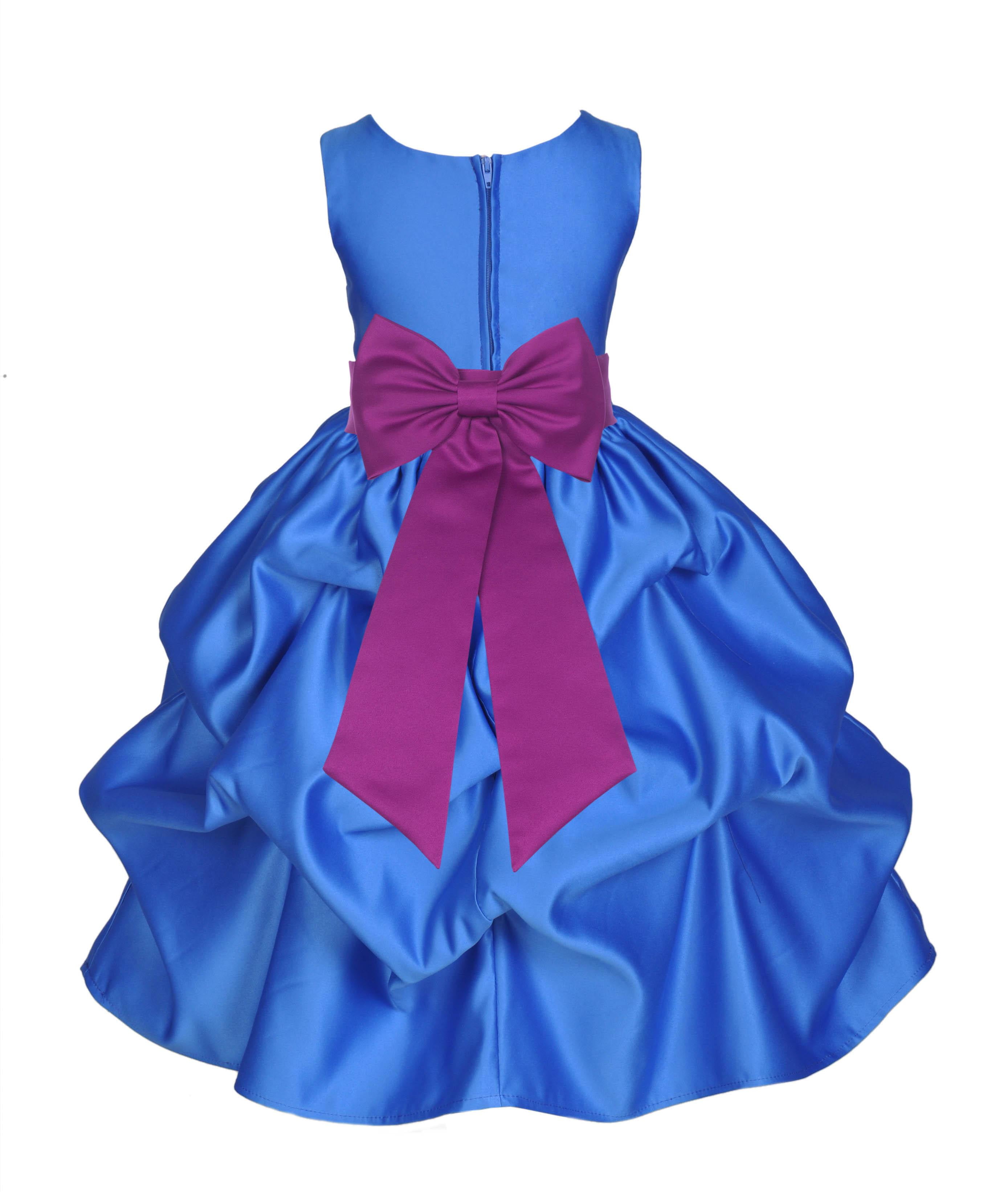 Flower Girl Dress Wedding Formal Pageant Recital Graduation Bridesmaid Communion