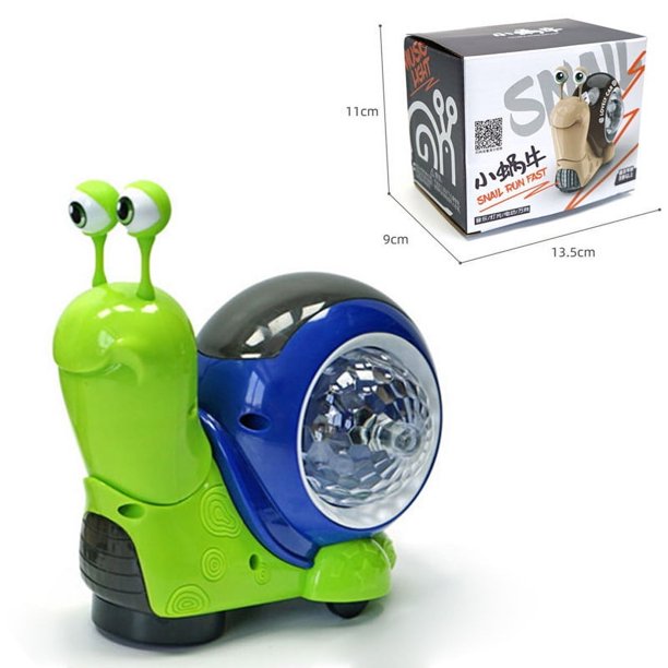 Juguete de bebé de cangrejo y caracol para gatear, juguetes educativos interactivos, luz Musical, caminar, tiempo de barriga, bailar temprano, regalos para niños pequeños