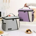 thumbnail image 3 of AFQH Large Capacity Insulated Cooler Waterproof Lunch Box Bag for Work Office Travel, 3 of 8