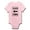 Petal Pink, variant on CafePress - Vintage I'm With Stupid [L] Infant Bodysuit - Baby Light Bodysuit, Size Newborn - 24 Months