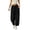 Black, variant on Athletic Pants for Womens Solid Color Drawstring Elastic Waist Drying Hiking Pants with Pockets M