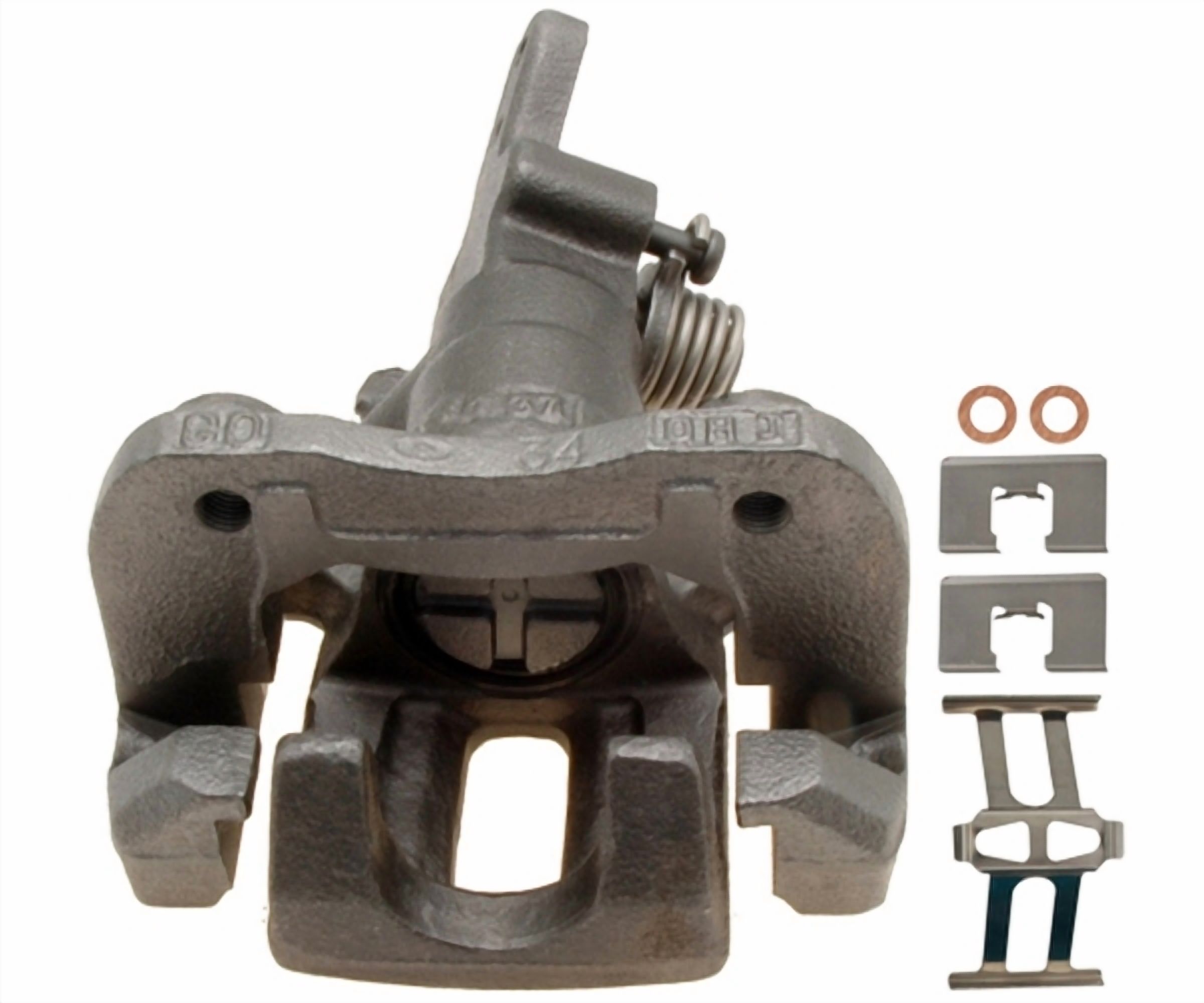 Raybestos R-Line Reman Semi-Loaded Caliper & Bracket Assy