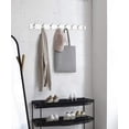 thumbnail image 5 of Perchero moderno montado en la pared, 8 ganchos, blanco, 5 of 5