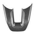 thumbnail image 2 of Adorno de la Cubierta del Panel del Volante del Estilo V de la Fibra de Carbono del Coche Etiqueta Engomada Decorativo de Marco para Honda Vezel HR-V HRV 2021 2022, 2 of 5