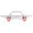 Silver, variant on Yihuala Remote Control Model Aluminium Alloy Front Bumper for 86S G500 Toy Collection Kits for Remote Control Car Upgrade